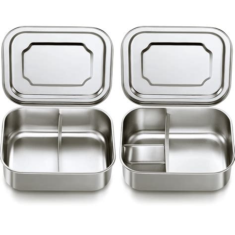 metal divided lunch box|divided containers for lunch box.